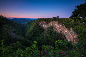 Landscape of canyon Nam Nao  Phetchabun Province,Thailand.