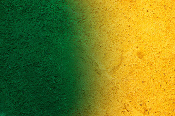 texture of yellow and green paint