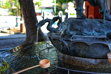 浅草浅草寺の手水舎