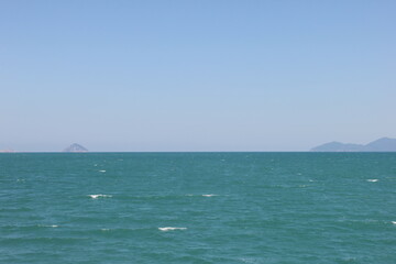 kite surfing in the sea vietnam