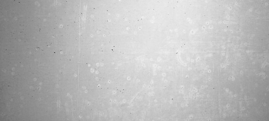 Grunge grey gray white cement stone concrete wall texture background banner panorama