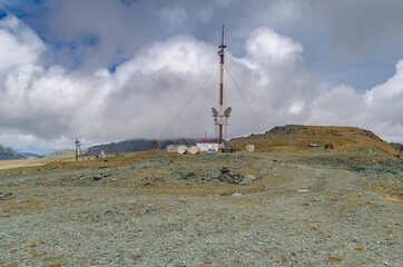The relay at the top of the mountain