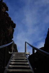 spectacular views and landscape in Grampians National Park, wild, raugh nature, Victoria,...