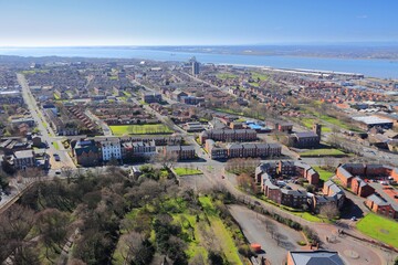 Fototapeta premium Liverpool Riverside view