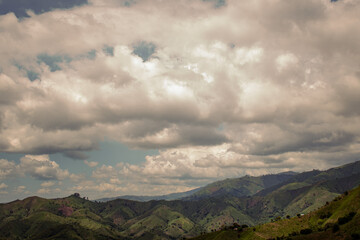 Obraz na płótnie Canvas Landscape Cordillera Central, Dominican Republic