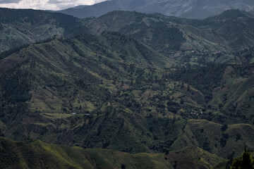 Landscape Cordillera Central, Dominican Republic