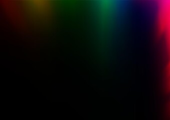Dark Multicolor, Rainbow vector blurred bright pattern.