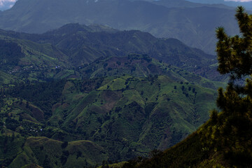 Landscape Cordillera Central, Dominican Republic