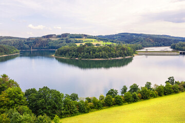 Fototapeta premium the bigge lake in germany