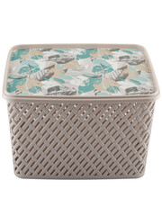 plastic storage box for clothing and accessories