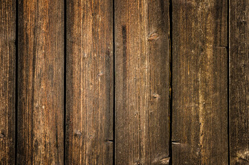 Rustic and grungy old wood planks texture
