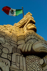 Monumento a la Patria in Merida, Yucatan, Mexico