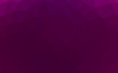 Obraz premium Light Purple vector polygon abstract backdrop.
