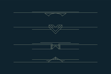 art deco deviders