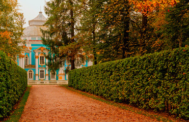 Pavilion Hermitage in Tsarskoe Selo. St. Petersburg, Russia