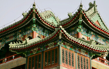 Fototapeta premium pagoda in summer palace in beijing