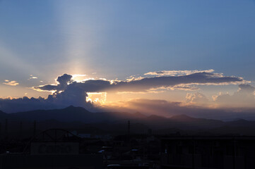 夕焼け雲