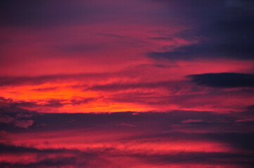 夕焼け雲