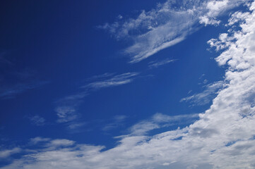 青空と白い雲