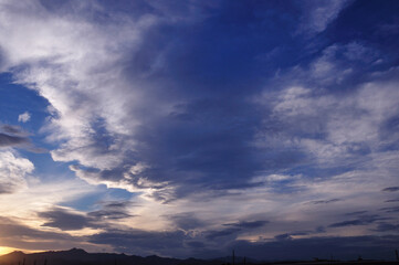 夕焼け雲