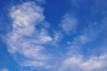 青空と白い雲