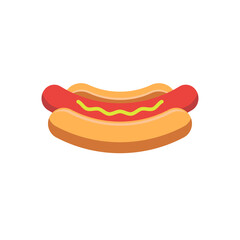 hot dog icon vector illustration design