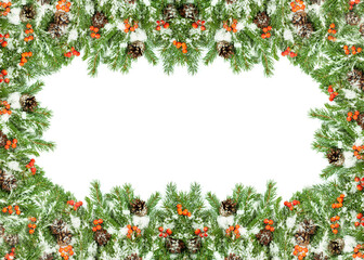 Christmas background. Eve framework