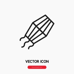 sky lantern icon vector sign symbol