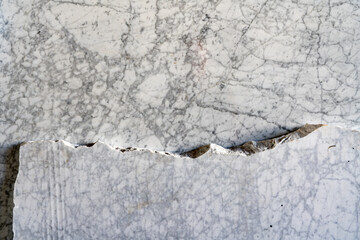 Details von Marmorplatten