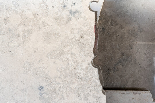 Details von Marmorplatten