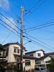 住宅団地の風景