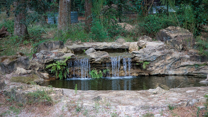 Beautiful and relaxing water fall