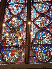 stained glass window in church