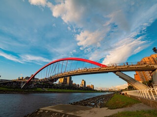 Afternoon view of the beautiful Rainbow Bridge