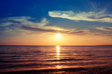 atardecer