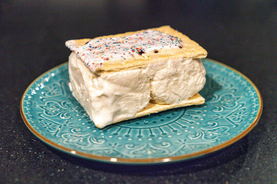 Pop Tart Ice Cream Sandwich Dessert