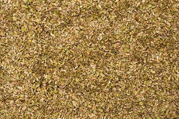Oregano as a background.