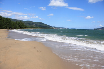 天橋立の砂浜