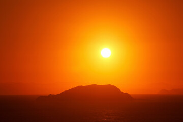 Obraz premium 若狭湾の朝日