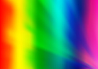 Light Multicolor, Rainbow vector blur pattern.