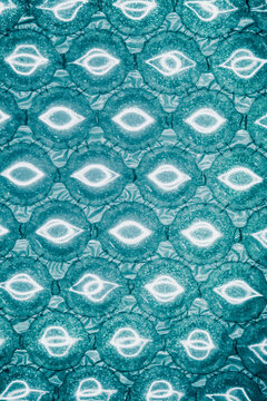 blue Patterns And Textures of Bubble Wrap