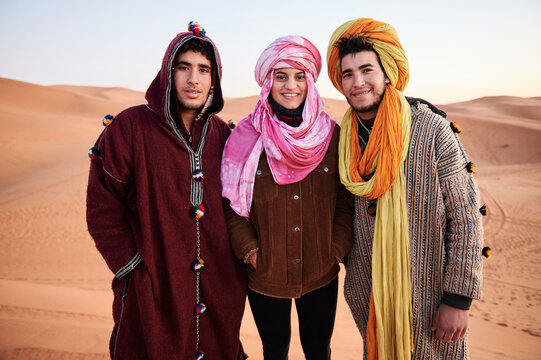 Berber tribe friends portrait