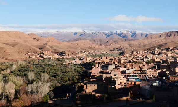 Atlas mountains landscape