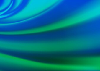 Light Blue, Green vector abstract blurred background.