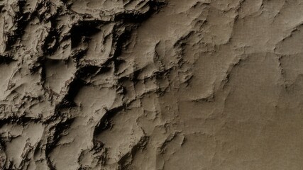 abstract texture of an alien planet in deep space 3d render