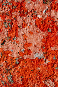 orange background