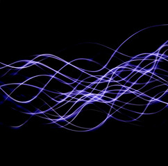 Abstralcja malowana światłem 