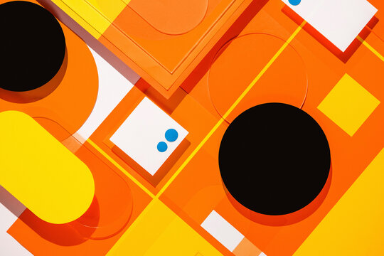 Geometric Shapes And Backgrounds /Circle