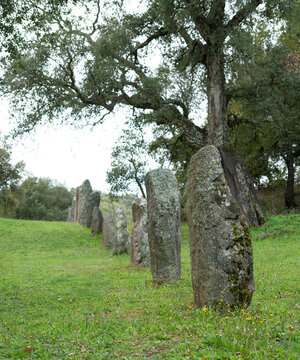 sardinian menhir -Biru 'e concas Sorgono 
