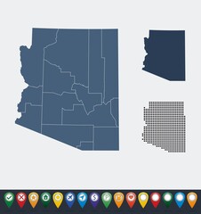 Set maps of Arizona state